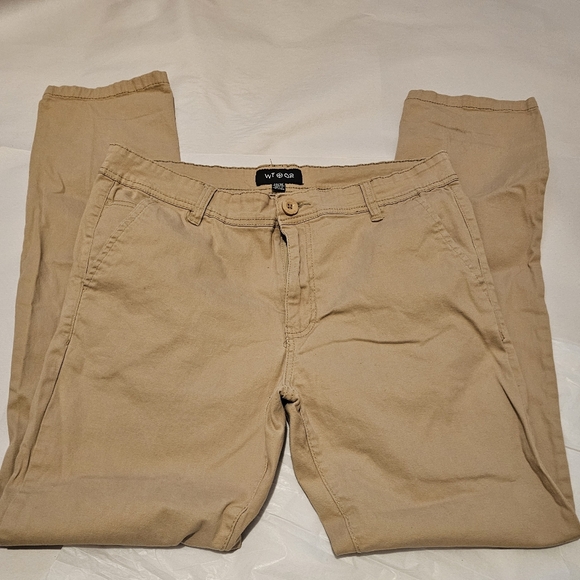 WT02 Men's Tan Kahkis Sz 34/32 - Picture 3 of 11